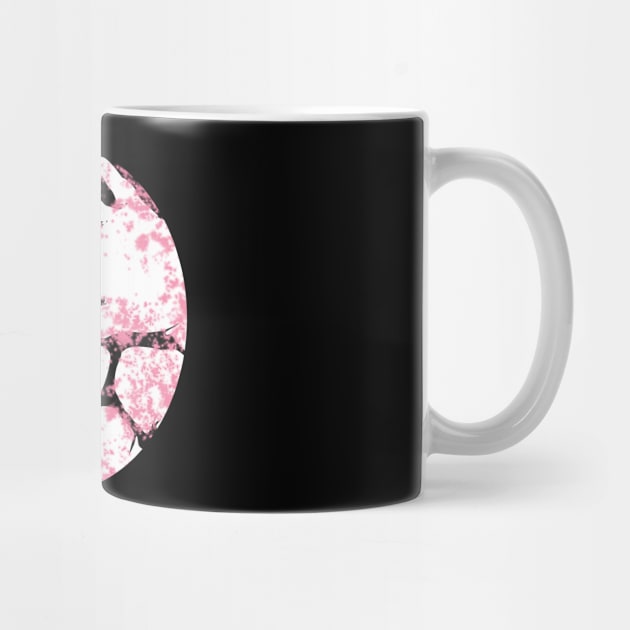 Punk Fashion Style Oval Pink Glowing Girl by Punk Fashion